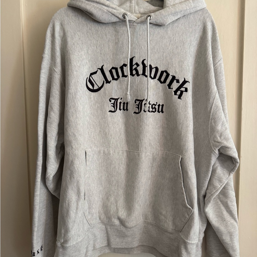 Clockwork Jiu Jitsu Grey Hoodie